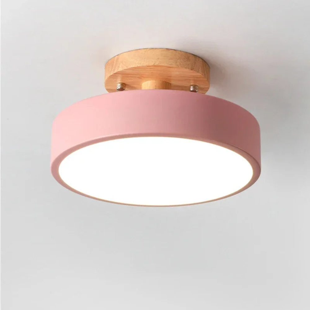 Nowoczesna okrągła lampa sufitowa LED