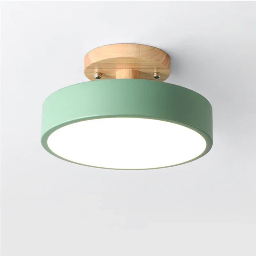 Nowoczesna okrągła lampa sufitowa LED