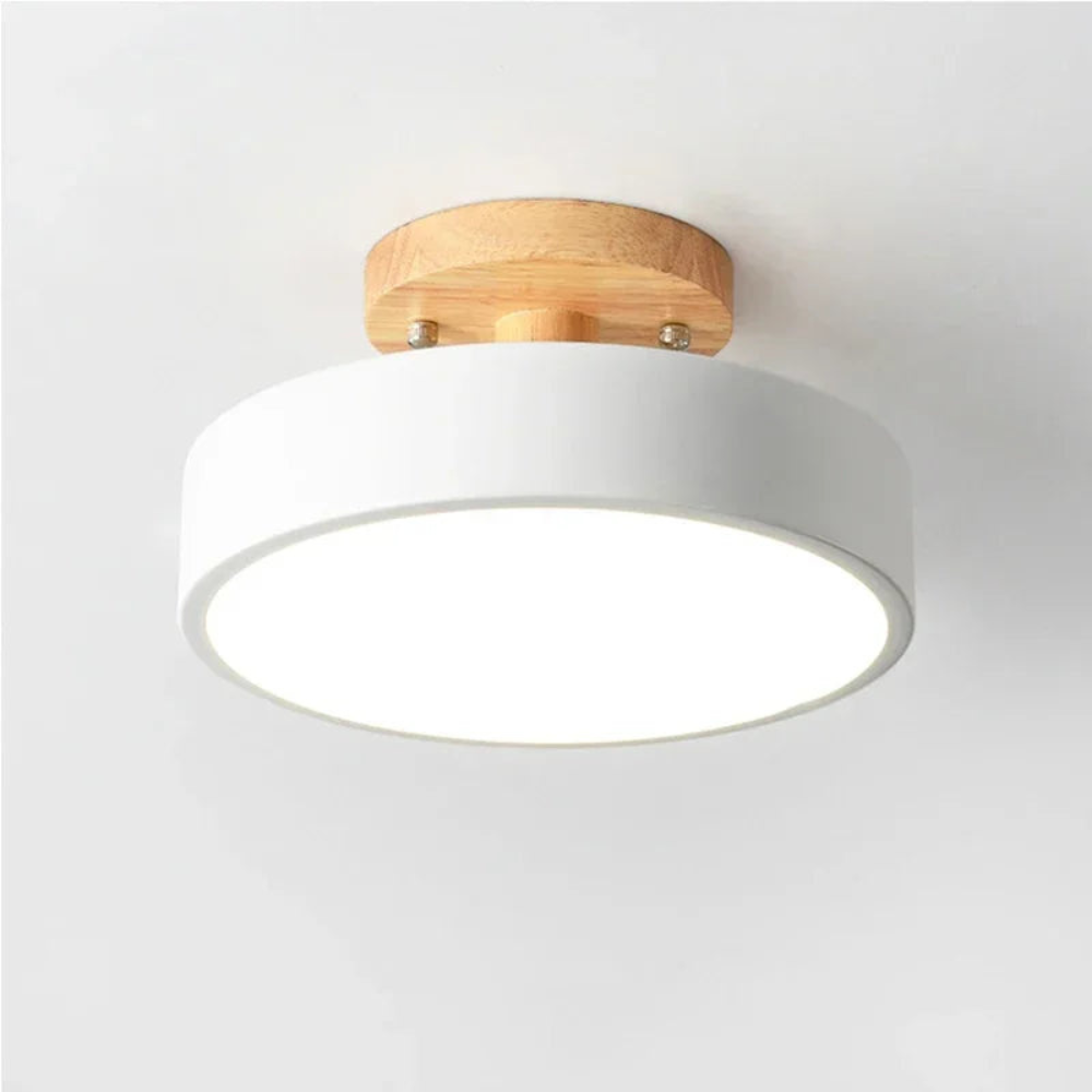 Nowoczesna okrągła lampa sufitowa LED