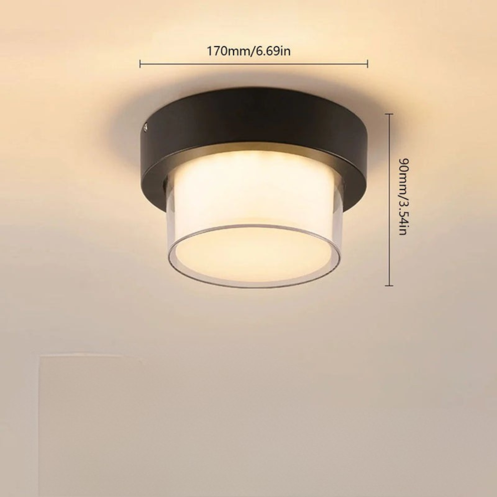 Wodoodporna lampa LED z czujnikiem ruchu