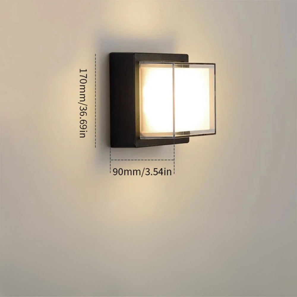Wodoodporna lampa LED z czujnikiem ruchu