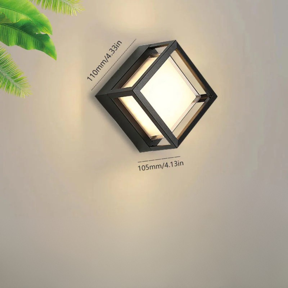 Wodoodporna lampa LED z czujnikiem ruchu